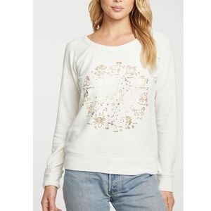 Chaser Astrology Zodiac pullover sweater size Xs